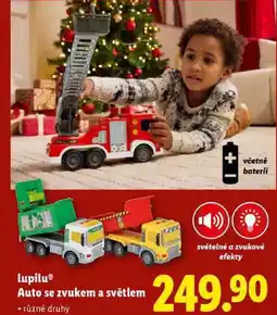 Lidl lupilu Auto se zvukem a světlem nabídka