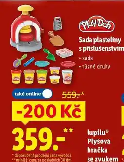 Lidl Sada plastelíny s příslušenstvím nabídka