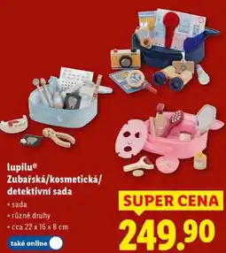 Lidl lupilu Zubařská/kosmetická/detektivní sada nabídka