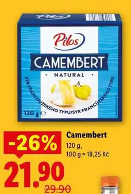 Lidl Camembert, 120 g nabídka