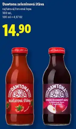 Lidl Dawtona zeleninová šťáva, 300 ml nabídka