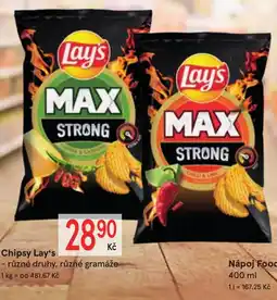 Žabka Chipsy lay's nabídka