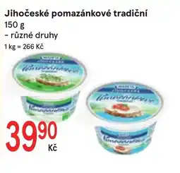 Žabka Jihočeské pomazánkové tradiční nabídka