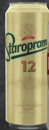 Žabka Staropramen 12° nabídka