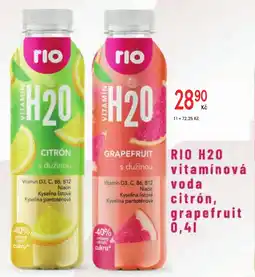 Žabka RIO H2O Vitamínová voda citrón, grapefruit nabídka