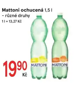 Žabka MATTONI Ochucená nabídka