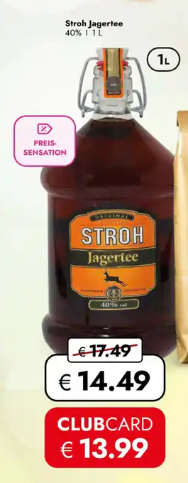 Stroh jagertee
