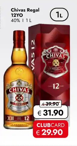 TRAVEL FREE CHIVAS Regal 12yo nabídka