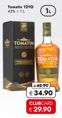 TRAVEL FREE Tomatin 12yo nabídka