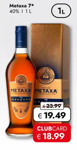 TRAVEL FREE Metaxa 7* 40% 11L nabídka