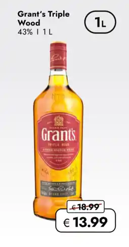 TRAVEL FREE GRANT'S Triple wood nabídka