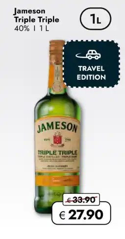 TRAVEL FREE JAMESON Triple triple nabídka