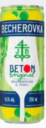 TRAVEL FREE Becherovka beton original nabídka