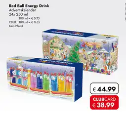 TRAVEL FREE Red bull energy drink nabídka