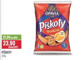 Ratio OPAVIA Piškoty nabídka