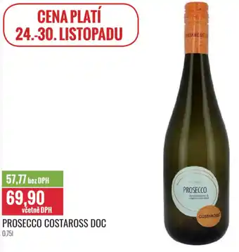 Prosecco costaross doc