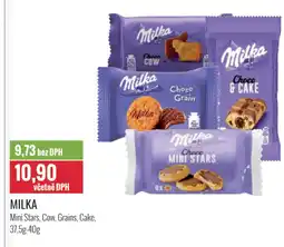 Ratio MILKA Mini Stars, Cow, Grains, Cake nabídka