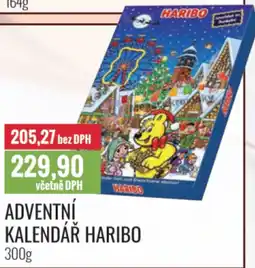 Ratio Adventní kalendář haribo nabídka