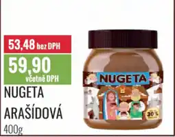 Ratio Nugeta arašídová nabídka