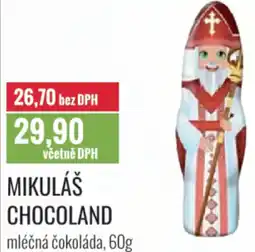 Ratio Mikuláš chocoland mléčná čokoláda nabídka