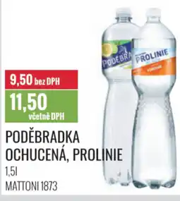Ratio Poděbradka ochucená, prolinie nabídka