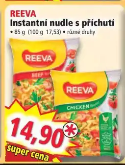 Norma REEVA Instantní nudle s příchutí nabídka