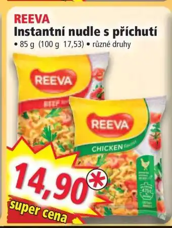 Norma REEVA Instantní nudle s příchutí nabídka
