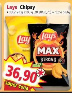 Norma Lay´s chipsy nabídka