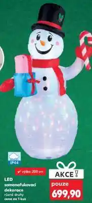 Kaufland LED samonafukovací dekorace nabídka