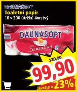 Norma DAUNASOFT Toaletní papír nabídka