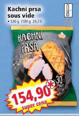 Norma Kachní prsa sous-vide nabídka