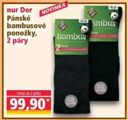 Norma nur Der Pánské bambusové ponožky, 2 páry nabídka