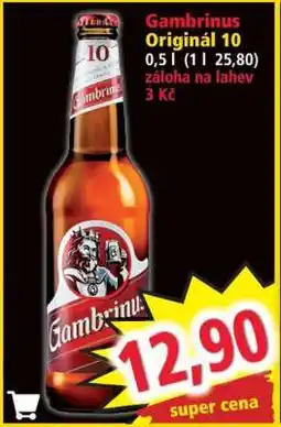 Norma Gambrinus Originál 10 nabídka