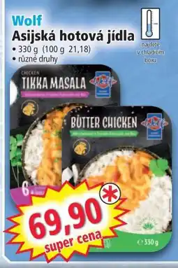 Norma Wolf Asijská hotová jídla nabídka