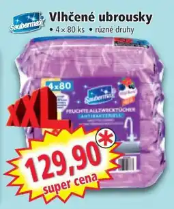 Norma Vlhčené ubrousky nabídka