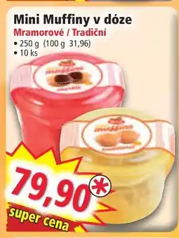 Norma Mini Muffiny v dóze nabídka