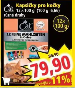 Norma Kapsičky pro kočky nabídka