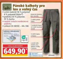 Norma Pánské kalhoty pro lov a volný čas nabídka