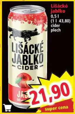 Norma Lišácké jablko nabídka