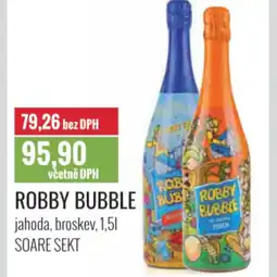 Ratio ROBBY BUBBLE jahoda, broskev nabídka