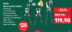 Kaufland Sada děrovacích kleští nabídka