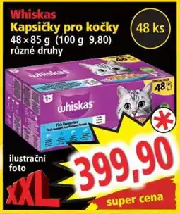 Norma Whiskas kapsičky pro kočky nabídka