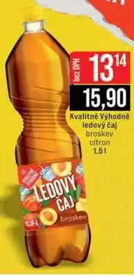 Jip Ledový čaj broskev citron 1,5 l nabídka