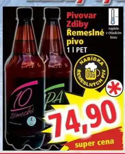Norma Pivovar Zdiby Řemeslné pivo nabídka