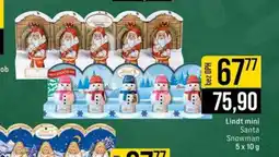 Jip Lindt mini Santa Snowman nabídka