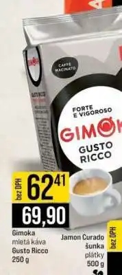 Jip Gimoka mletá káva Gusto Ricco nabídka