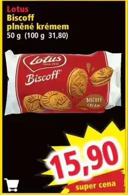 Norma Lotus Biscoff plněné krémem nabídka