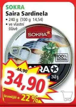 Norma Saira Sardinela nabídka