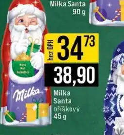 Jip Milka Santa oříškový nabídka