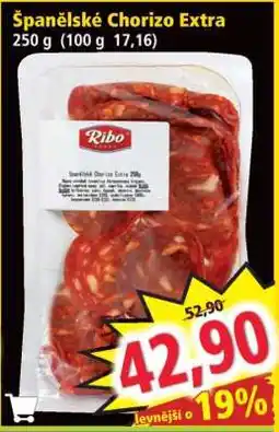Norma Španělské Chorizo Extra nabídka